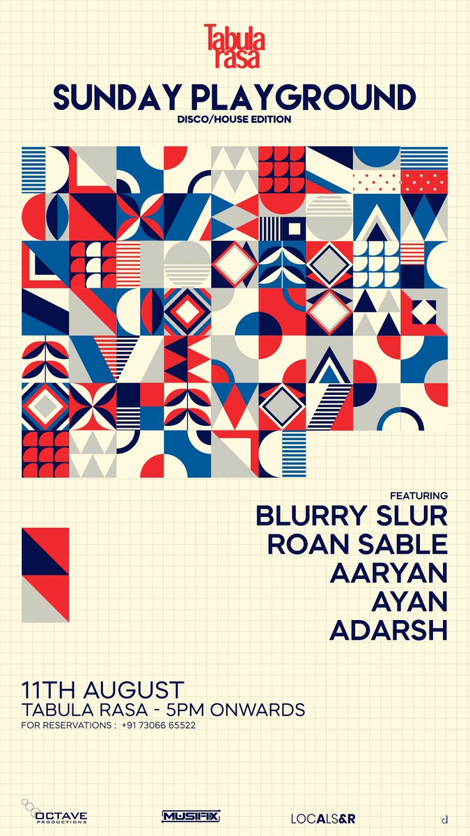 Going the #Disco &amp; #House way, this special episode of #SundayPlyground today starting 5pm w/ <a href="/LynstonD/">Qwiver | Blurry Slur</a> <a href="/Reclaim_/">Siiri Pajunen</a> (Roan Sable) <a href="/Aryan_tweets/">आर्यन</a> Ayan &amp; Adarsh