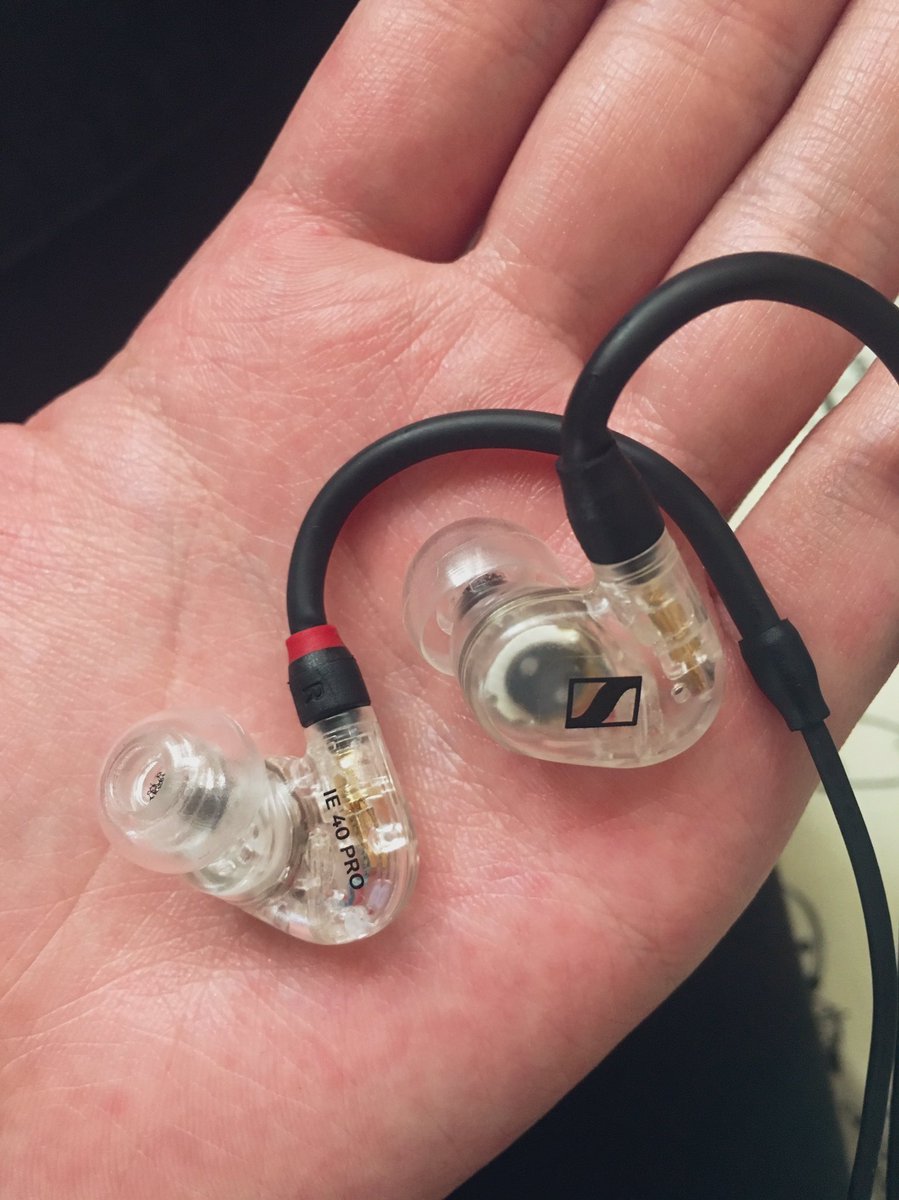 りょう Ie40proにfenderのsureseal Tips ビジュアル良い