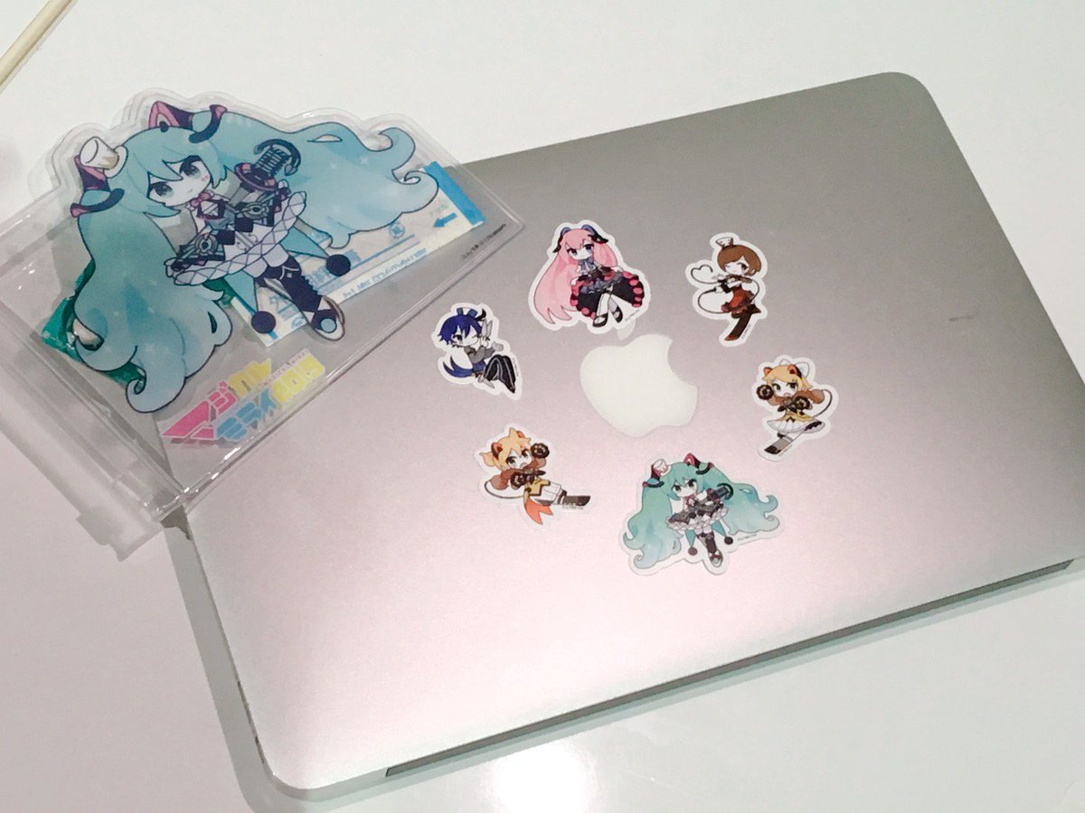 初音ミク マジカルミライ2015 ビニールポーチ Illustration 穂嶋