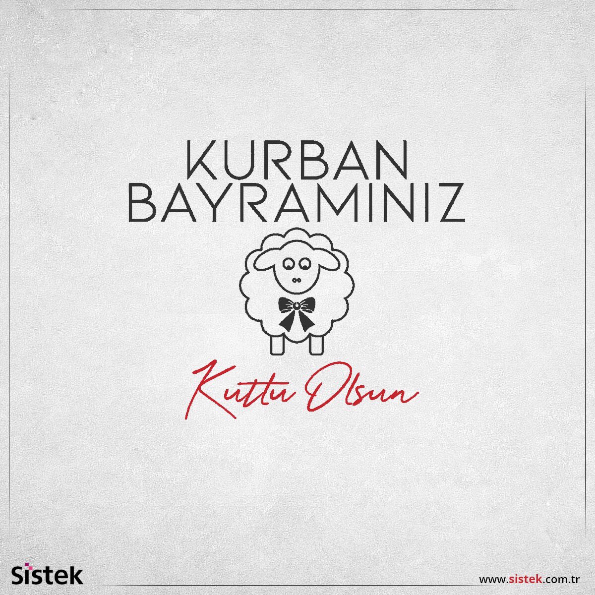 Kurban bayramınız kutlu olsun #sistek #kurbanbayrami