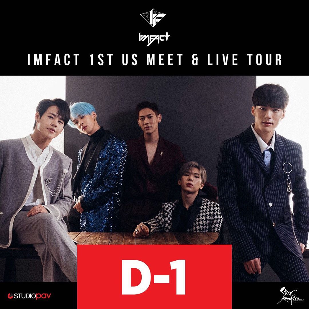 Sophia_Huhu's tweet photo. IMFACT 1ST US  MEET &amp; LIVE TOUR
Hi Friends , R u ready to go📢
Sincerely invite you to come🤟🏼🤟🏼

More details by 👉
@studio_pav
https://t.co/vPhFm2HClB

#임팩트 #IMFACT ＃IMFACTinUS
#제업 #지안 #태호 #이상 #웅재
#JEUP #JIAN #TAEHO #SANG #UNGJAE https://t.co/NjZz5BTdOA