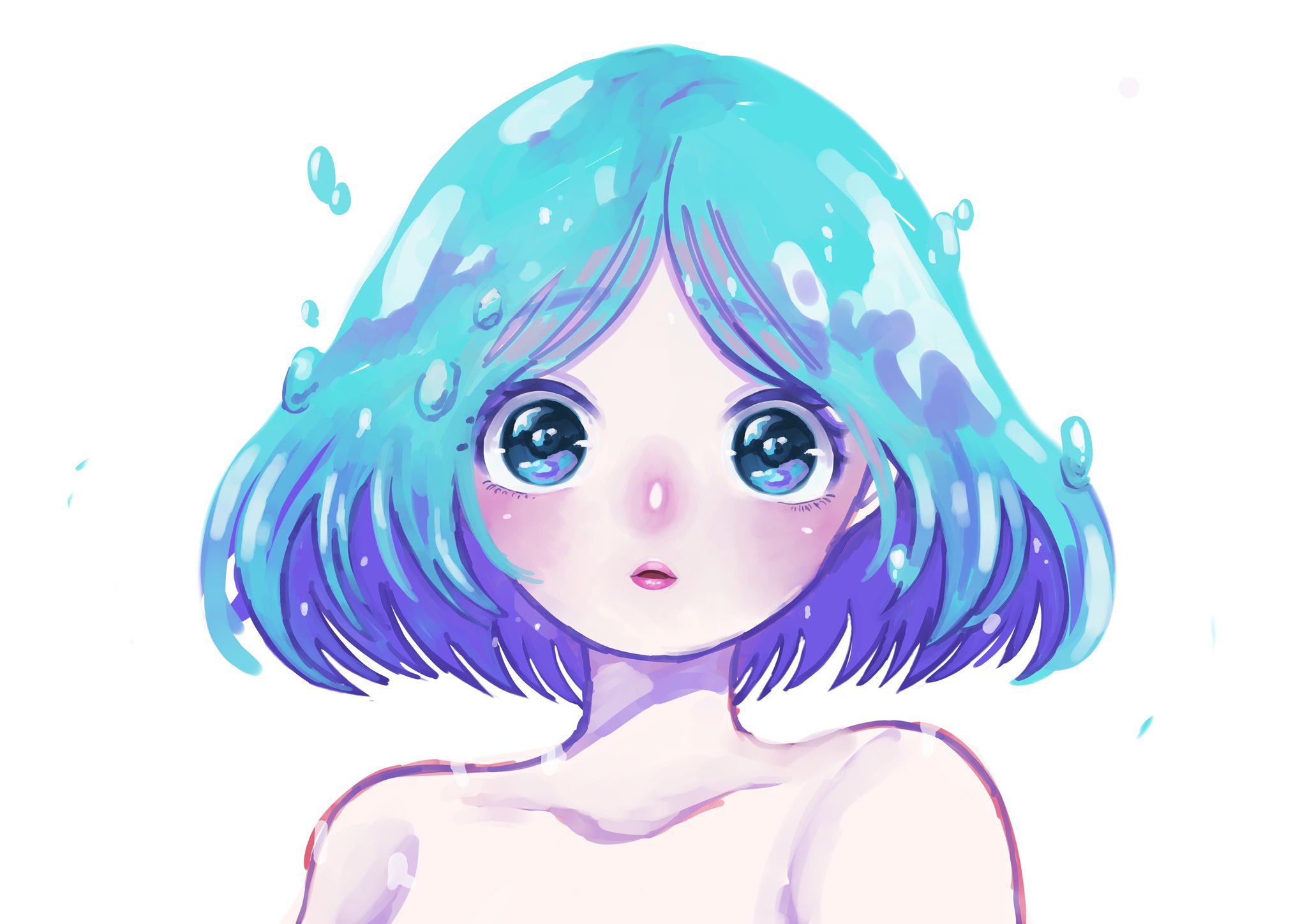 きぬがさ りほ 涼しいイラスト 絵描きさんと繋がりたい 私の絵柄が好みって人にフォローされたい イラスト 暑中見舞い T Co L7wyegwkkr Twitter