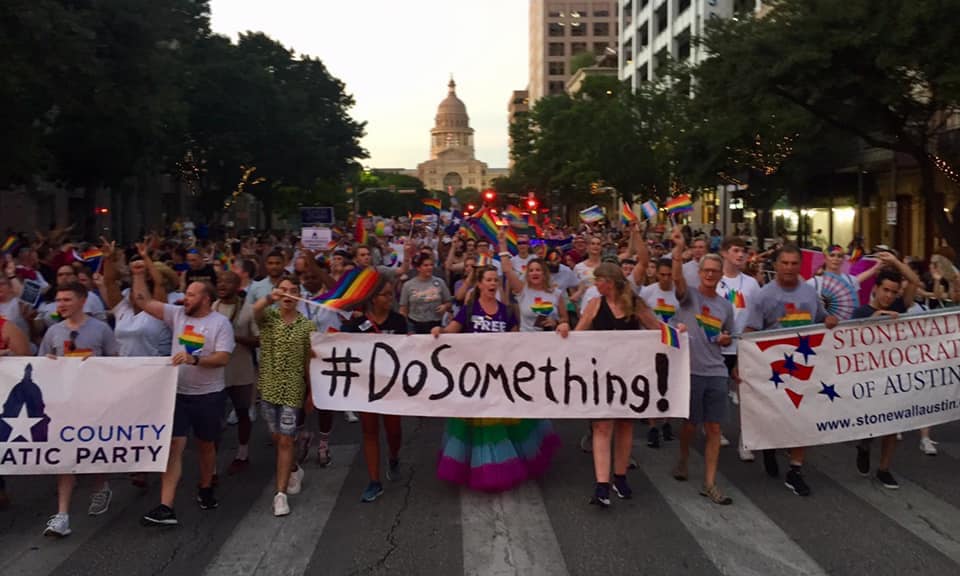 joolytron's tweet photo. Happy Austin Pride!
(My sweat was sweating, but still amazing!)
#prideATX
#PRIDEAustin https://t.co/k9gbcENfu7