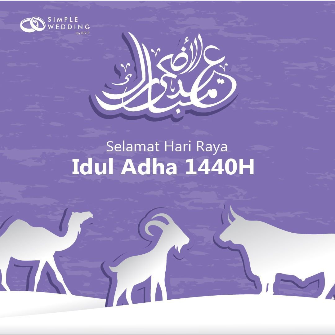 BRPBallroom's tweet photo. Dengan keikhlasandan kepasrahan, semoga kita dapat selalu mentauladani setiap tindakan dan makna berkurban utk saling berbagi terhadap sesama.
.
Selamat Hari Raya Idul Adha 1440 H
.
#iduladha #selamatiduladha https://t.co/BgCn5jw4jm