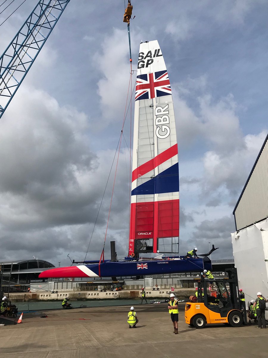 Home team preparations! #SailGP #SailingRedefined
