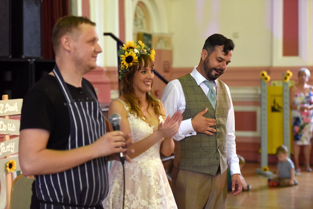 Surplus2Purpose's tweet image. 280 bellies fed. 250kg of food saved. By a team of 6. #WasteFoodWedding over and out! What a day. Thank you so much to Kayley and Joe for letting us cater for your special day @VicHallSaltaire. Everything you see here would otherwise have been wasted. Lets REALLY feed the world💚