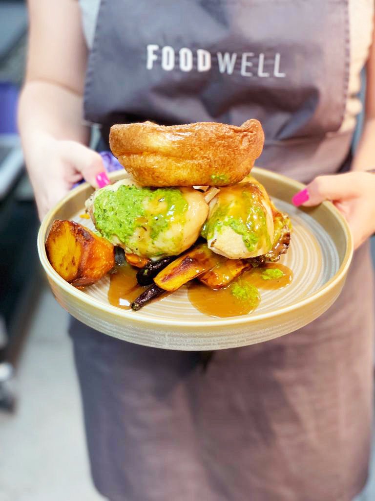 Come and join us from 2pm for one of our hearty roasts - all served with locally sourced seasonal veggies.

Book a table: thefoodwell.co.uk/book-a-table

#wearefoodwell #sunday #roastdinner #sundaylunch #nutrition #healthy #manchester