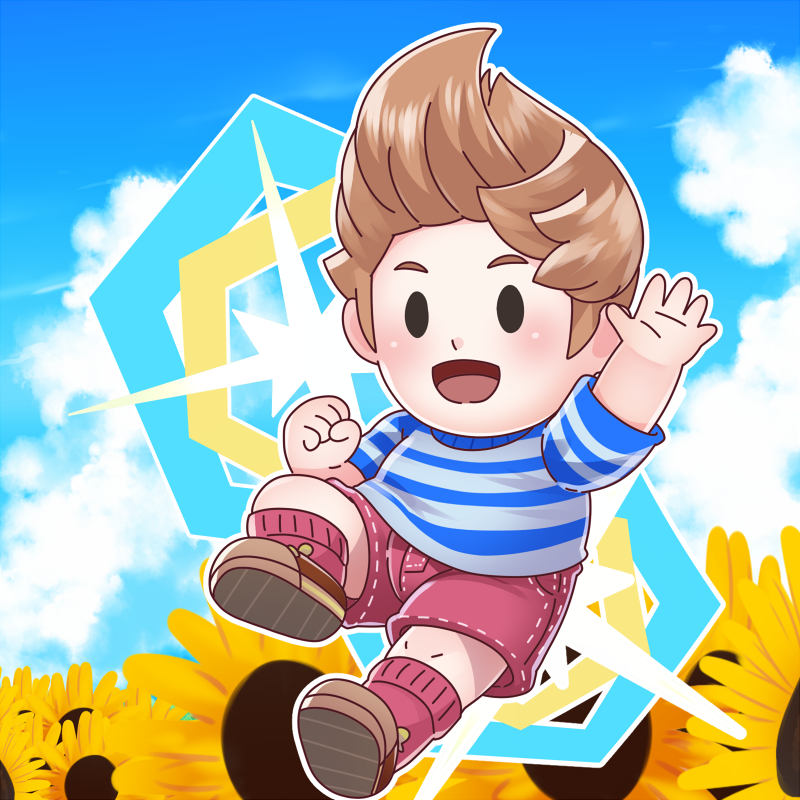 アイコン用に描いたリュカ🌻