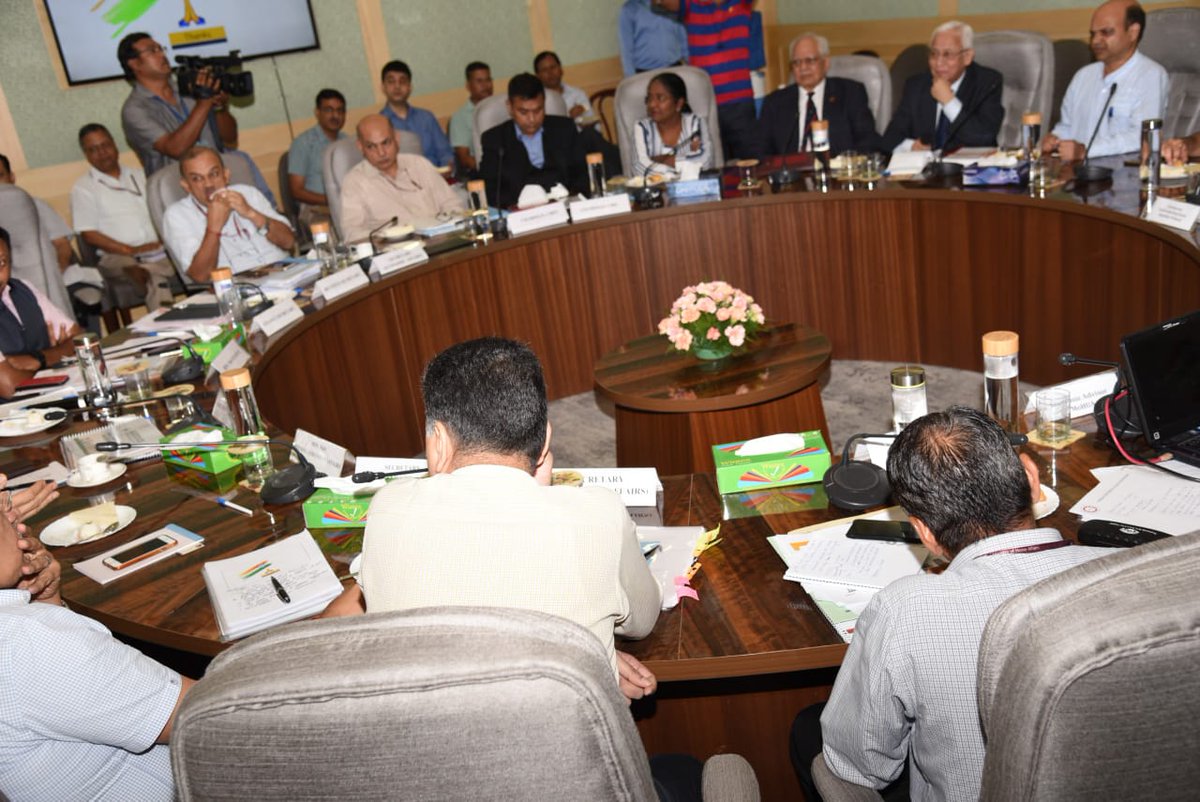 Ministry of Finance (@finminindia) on Twitter photo Minister of Finance & Corporate Affairs Smt. <a href="/nsitharaman/">Nirmala Sitharaman</a>, MoS (I/C) for Housing & Urban Affairs Shri <a href="/HardeepSPuri/">Hardeep Singh Puri</a> and MoS for Finance & Corporate Affairs Shri <a href="/ianuragthakur/">Anurag Thakur</a> chaired the meeting with the representatives of home buyers.
<a href="/nsitharamanoffc/">Nirmala Sitharaman Office</a> <a href="/Anurag_Office/">Office of Mr. Anurag Thakur</a> Minister of Finance & Corporate Affairs Smt. <a href="/nsitharaman/">Nirmala Sitharaman</a>, MoS (I/C) for Housing & Urban Affairs Shri <a href="/HardeepSPuri/">Hardeep Singh Puri</a> and MoS for Finance & Corporate Affairs Shri <a href="/ianuragthakur/">Anurag Thakur</a> chaired the meeting with the representatives of home buyers.
<a href="/nsitharamanoffc/">Nirmala Sitharaman Office</a> <a href="/Anurag_Office/">Office of Mr. Anurag Thakur</a>