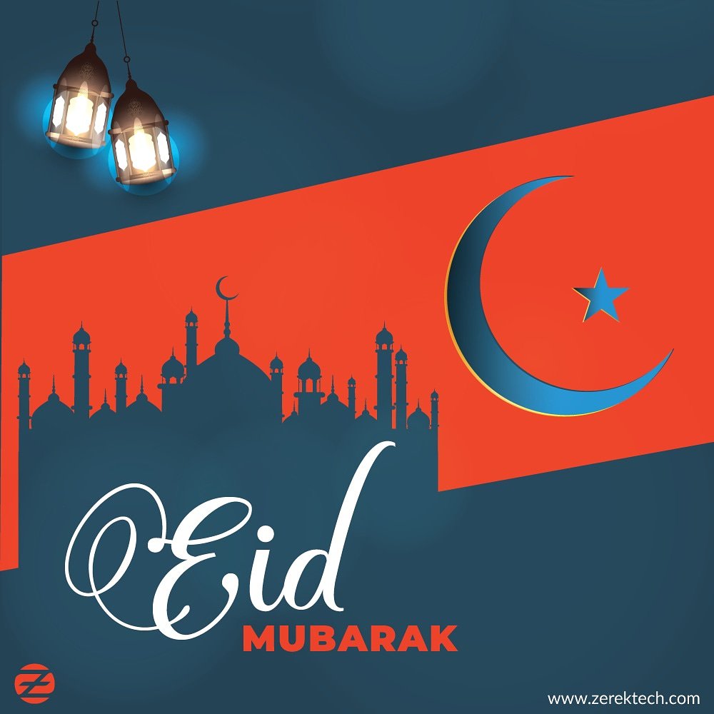 zerektech's tweet image. Team Zerek wishes you and your family a blessed Eid! 🙂
.
.
.
#EidMubarak #ZerekTech