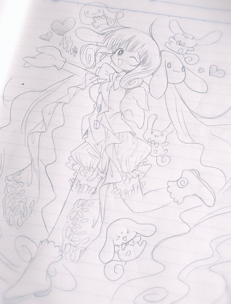 Remo シナモンの声優の川田妙子さん可愛い 製作中のお気に入り曲はずっとシナモンのターン 灬º º灬 息抜きに シナモン女の子ver擬人化イラスト シナモン 擬人化 川田妙子 イラスト T Co 9295qdv9nq Twitter