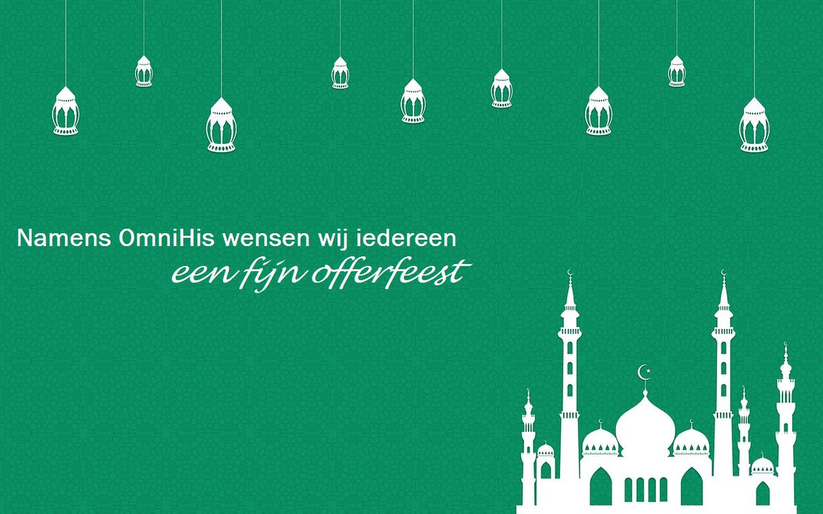 #OmniHis #offerfeest #Idal-Adha