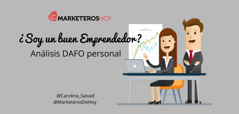 ¿Soy un buen Emprendedor? Análisis #DAFO personal
Consigue ser un emprendedor de éxito con este Análisis DAFO:
✪ ¿Soy viable como empresario? ¿En qué tipo de negocio puedo emprender según mi análisis DAFO?
by <a href="/Carolina_Salvad/">Carolina Salvador</a>  blgs.co/44z2K1