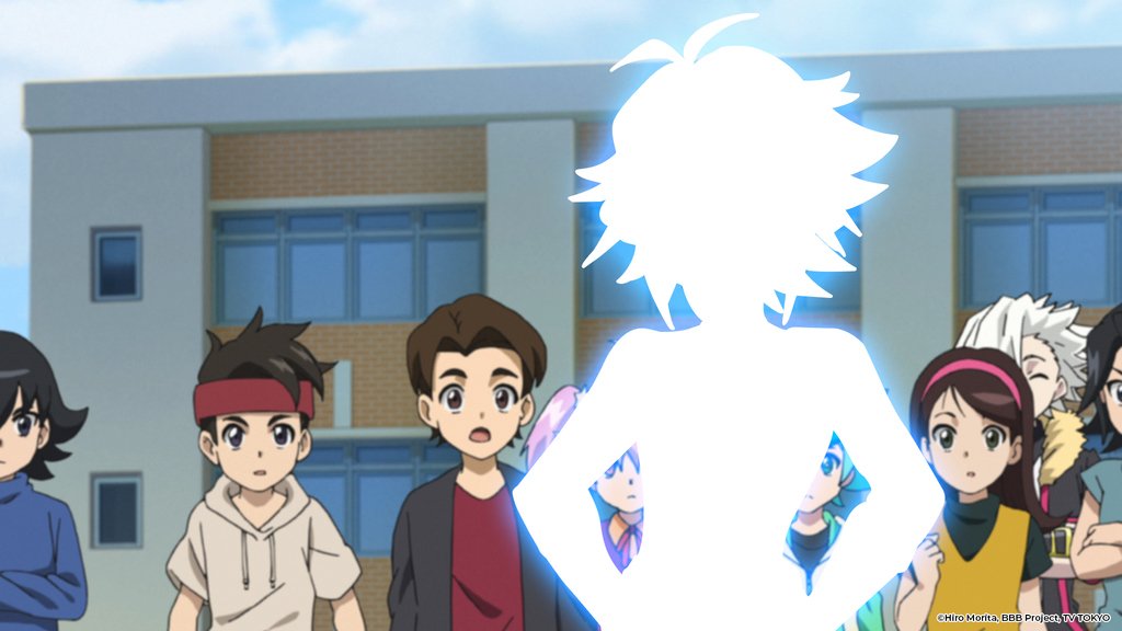 x_beyblade's tweet image. Happy #SunBey Bladers! Can you name this mystery blader? #BEYBLADEBURSTTURBO #GuessTheBlader