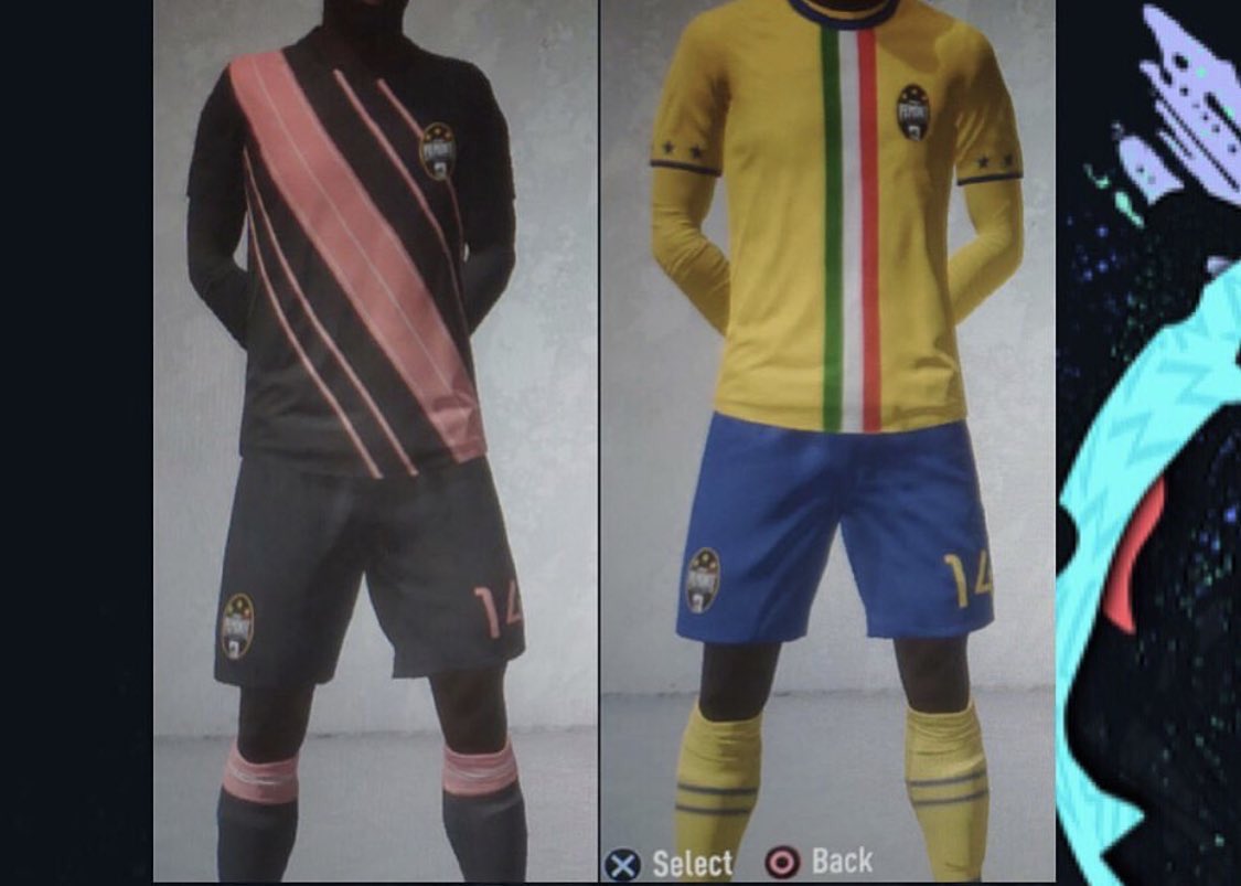 ルーカスピアピアソン Fifa派だっただけに ユーベ偽名だし Fifaとウイイレどっちにしようか迷うわ ユニフォーム白黒ないのかね