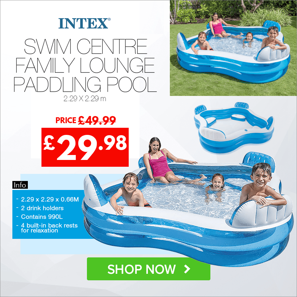 CarParts4LessUK's tweet image. 💦 Intex Swim Centre Family Lounge Paddling Pool

Shop Now 👉 - ow.ly/iMVg50vsUsI

#IntexSwimmingPool #KidsPool #PaddlingPool #CarParts4Less

T&amp;amp;C's Apply