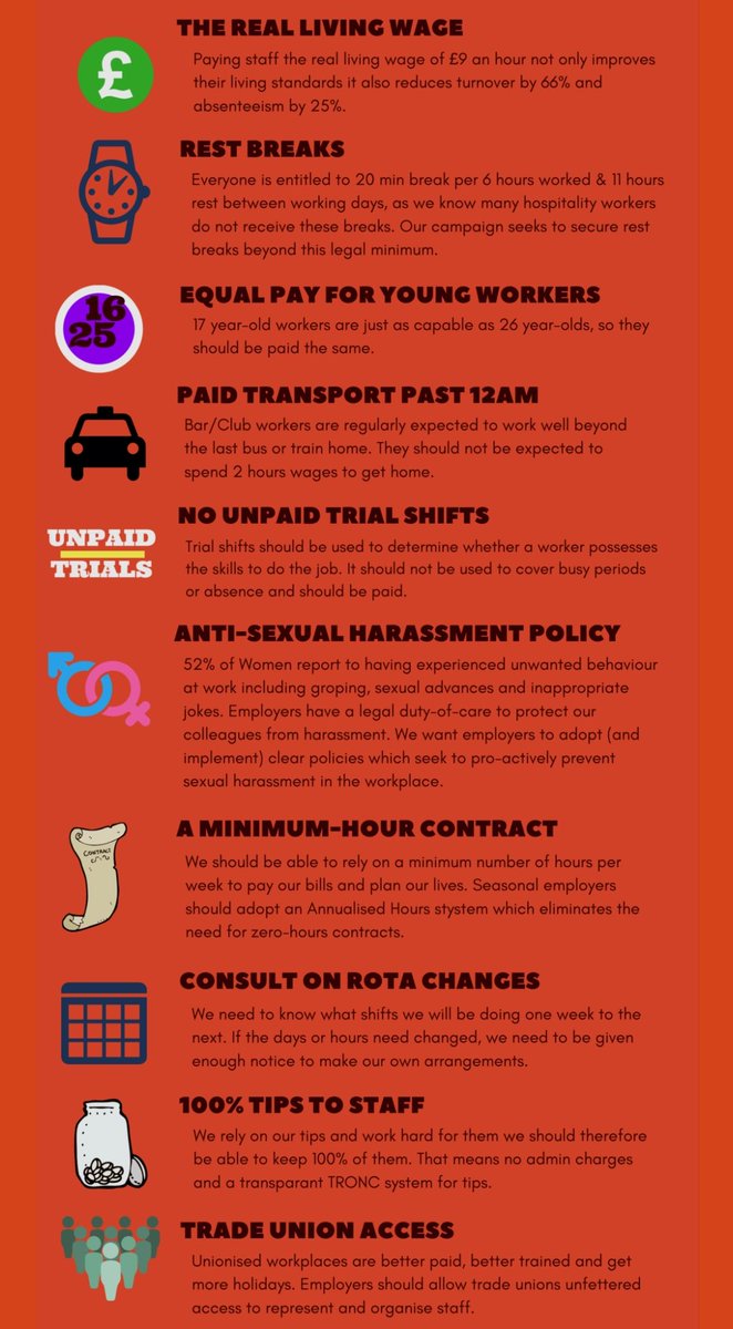Reminder of the workers drop-in being run by <a href="/FairHospitality/">Unite Hospitality</a>

🗓️ Every Monday during the Fringe
🕛 12-4pm🕓
🗺️ New Town Theatre on George St

Pop in to discuss any issues with your #edfringe employer and check out our Fair Fringe charter #fairfringe #MakeYourFringe #EdFringe19
