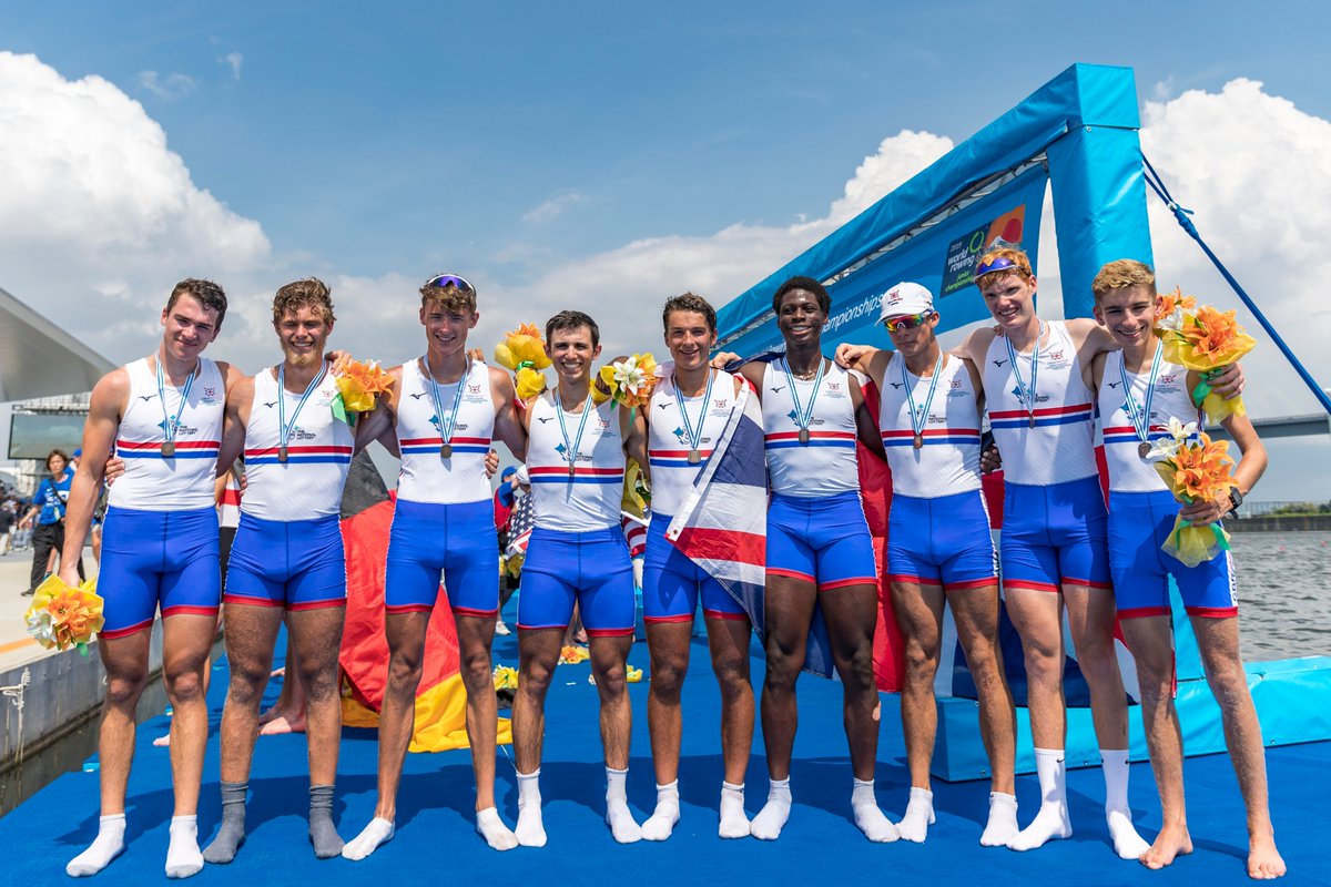 Congratulations to GB's junior men's eight on winning world BRONZE 🥉

#WRJChamps #GBRowingTeam 

📸: <a href="/allmarkone/">AllMarkOne</a>