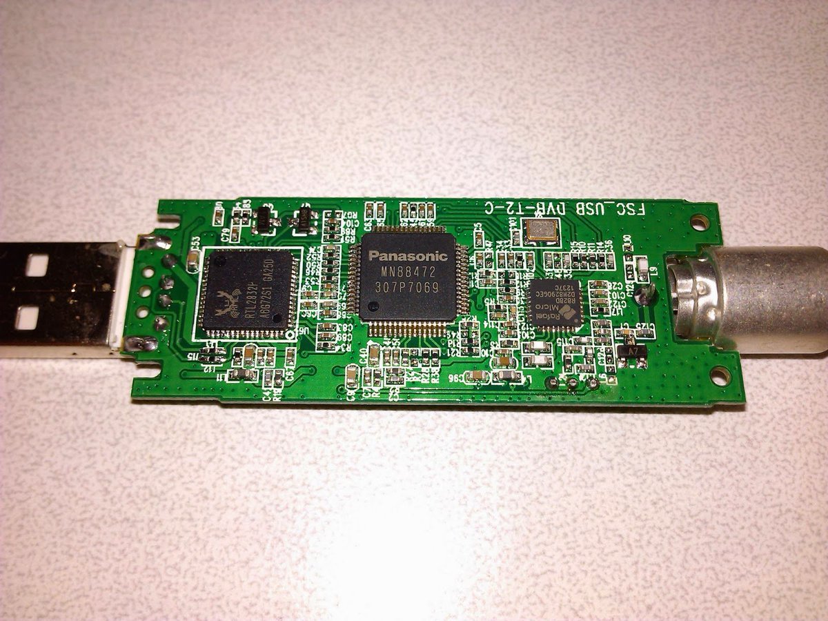 AchinthaSatell's tweet image. #SDRConsole Softwear and DVB-T2/T/C+FM+DAB Digital TV Stick .