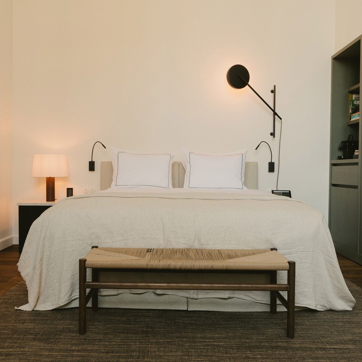 LightFixation's tweet image. As we're deep into the summer break, we've been thinking about our favourite hotel room lighting, and we think the August Hotel in Antwerp, designed by Vincent Van Duysen has it just right! #besthotel
