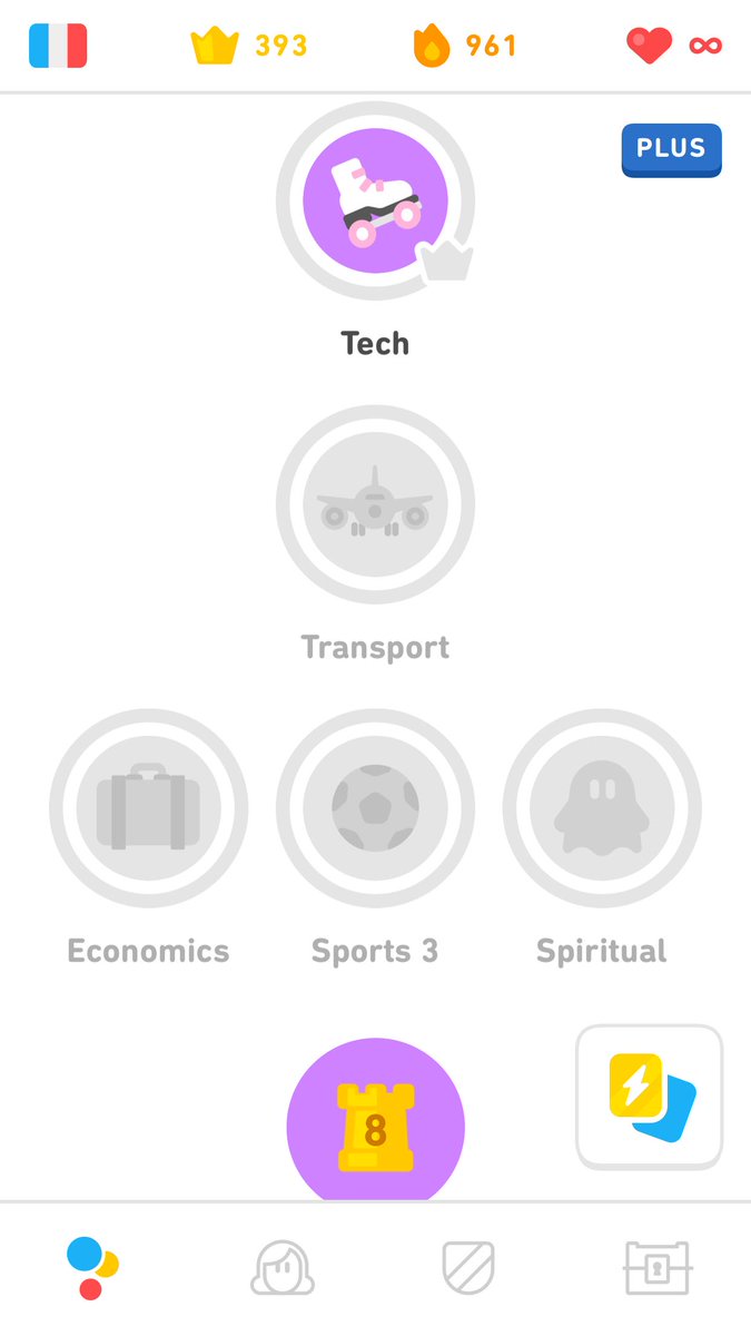 So close to being on level 1 in every lesson in the <a href="/duolingo/">Duolingo</a> French tree