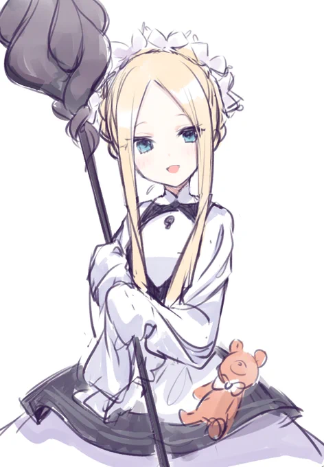 久々の落書きです!アビゲイルちゃん(●'ω`●) 