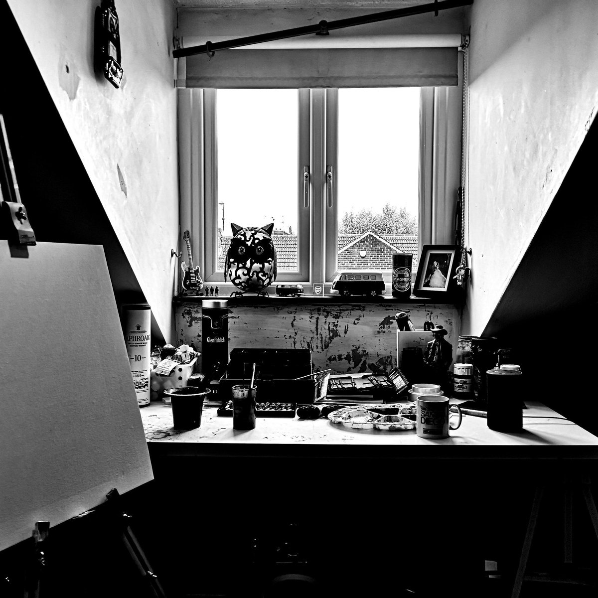 original_jammy's tweet photo. Fresh canvas, brushes at the ready. A new painting journey begins!
#painting #creative #journey https://t.co/34befddLrF