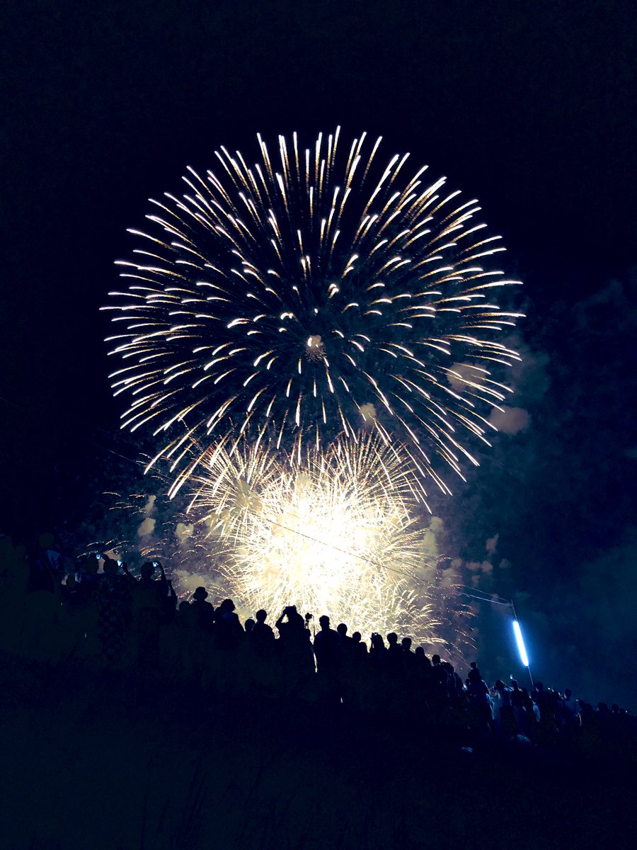 原っぱの土手に寝転がって見る花火は初めてだったけど中々良いものでした。
次はハイボールとか用意して行きたい? 