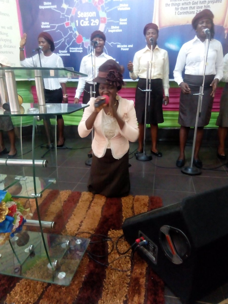 RccgJesusThrone's tweet photo. Halleluyah to God Almighty as VOH (Choir department of RCCG Jesus Throne) leads us into praises and worship unto the most high God https://t.co/sFur13Ggf0