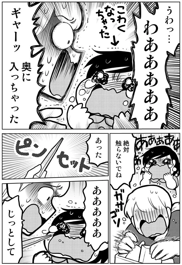 子育てあるあるな、鼻にラムネ事件ww可愛いけどやめてww