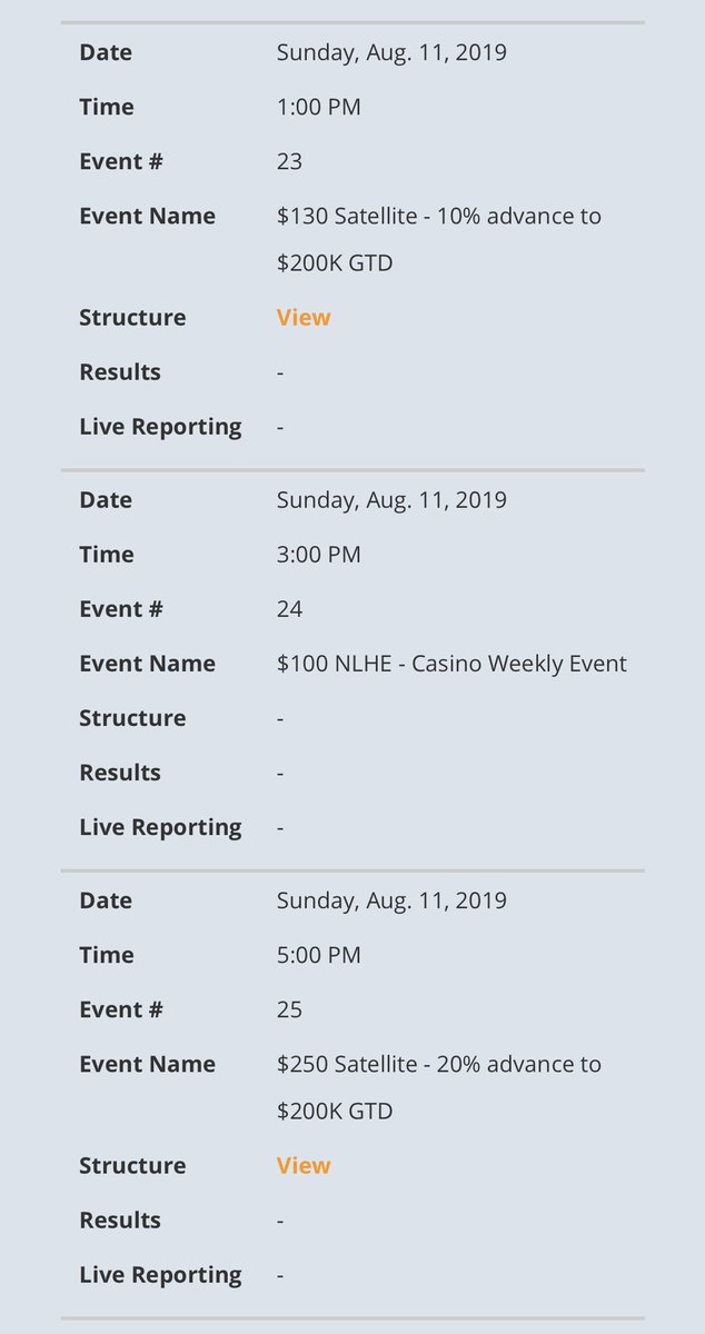 msptpoker's tweet photo. #MSPT154 at @majesticstar777
1:00 PM $130 Satellite
10% advance
3:00 PM $100 Casino Event
5:00 PM $250 Satellite
20% advance
Full schedule: https://t.co/DFyiaR15Xc
#canyoufeelit https://t.co/saVdS4m89G