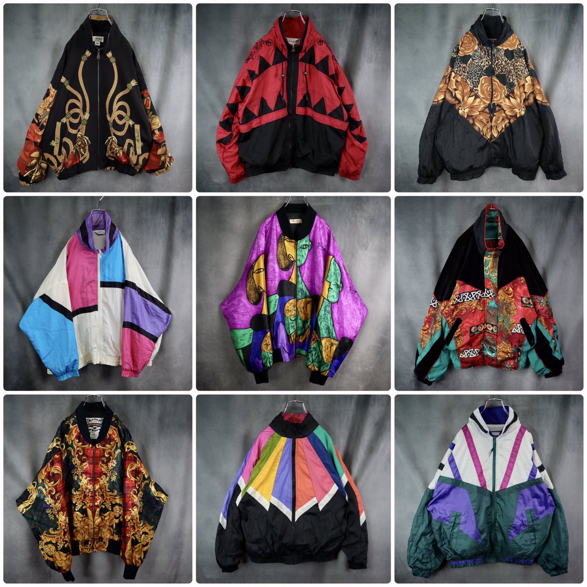 yutoristore's tweet photo. 【 夏休み総額100万円プレゼント企画第二弾1️⃣ 】

☑︎応募方法
当店をフォローとリツイート

当選者5名様‼️

①〜④の中からお好きな種類の古着をプレゼント🎁

①総柄長袖シャツ
②マルチストライプシャツ長袖
③総柄ブルゾン
④黒羽織
※画像はイメージです

締切
8月17迄
https://t.co/aVf7vUNRIT https://t.co/ZzJqFJAhgk