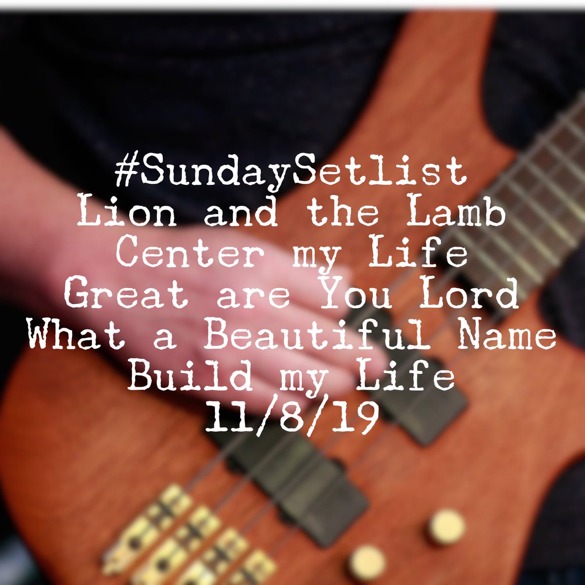 rbworship's tweet photo. Today’s #sundaysetlist from @RisingBrook including new song “Center my Life” by Austin Stone Worship https://t.co/iIg1jd7UXL