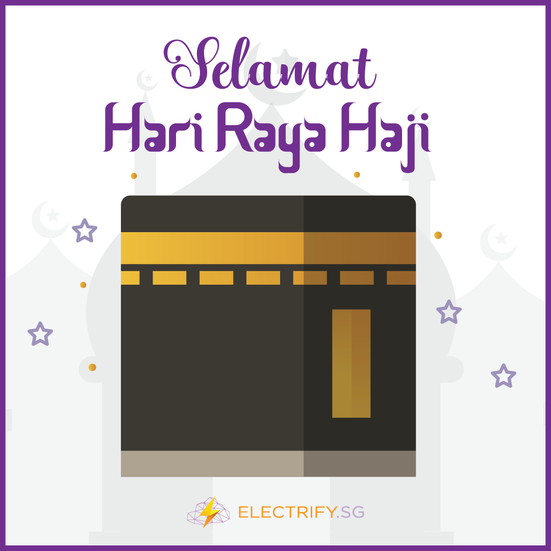 Electrifysg's tweet photo. Selamat Hari Raya Haji, our Muslim friends!
#ElectrifySG #whenElectrify #HariRayaHaji https://t.co/1f18XMH3aD