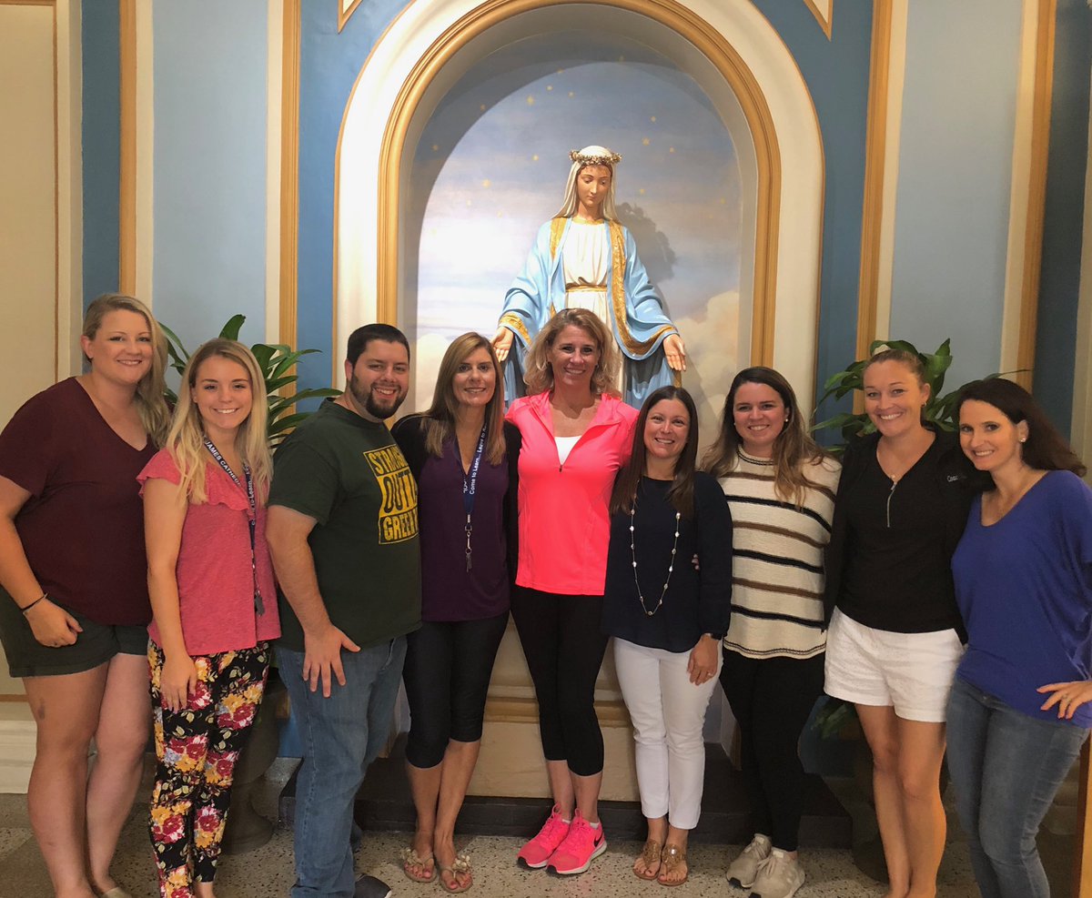stjcspanthers's tweet photo. We are so excited to welcome our newest Panther family faculty and staff members. We were able to get a few of them to pause during the retreat and gather for a picture! https://t.co/N64c1vFTnJ