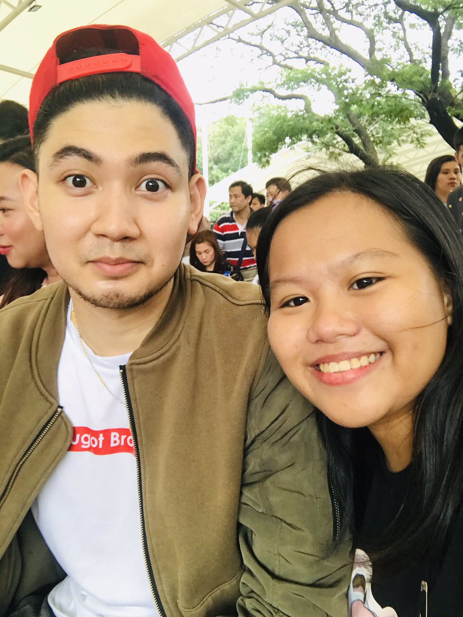 AngelsJaiga's tweet photo. Hey Bro @hugot_ben  thankyou ❤️ #JAIGA1stMeetAndGreet https://t.co/V4Rn1ocdEe