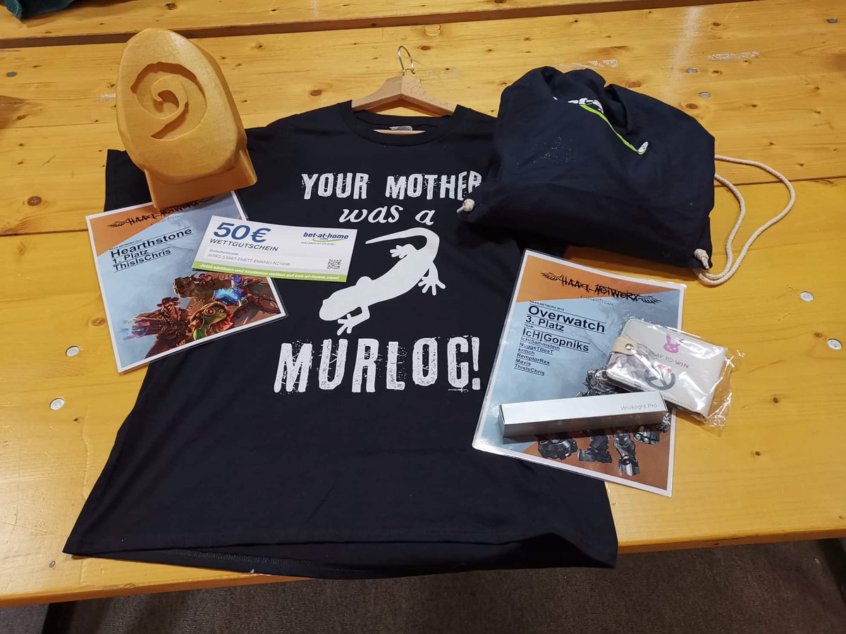 N0Xgg's tweet image. 🏆TITELVERTEIDIGUNG🏆

Die Ergebnisse der Haag-NetworX 2019:

🥇Hearthstone - @ThisIsChrisHS 
🥉Overwatch - @ThisIsChrisHS 

GGWP 😎

Vielen Dank nochmal an @A1eSports_AT für das zur Verfügung stellen der Laptops👍

#hearthstone #hnx2019 #titelverteidiger #noxwin #a1gaming