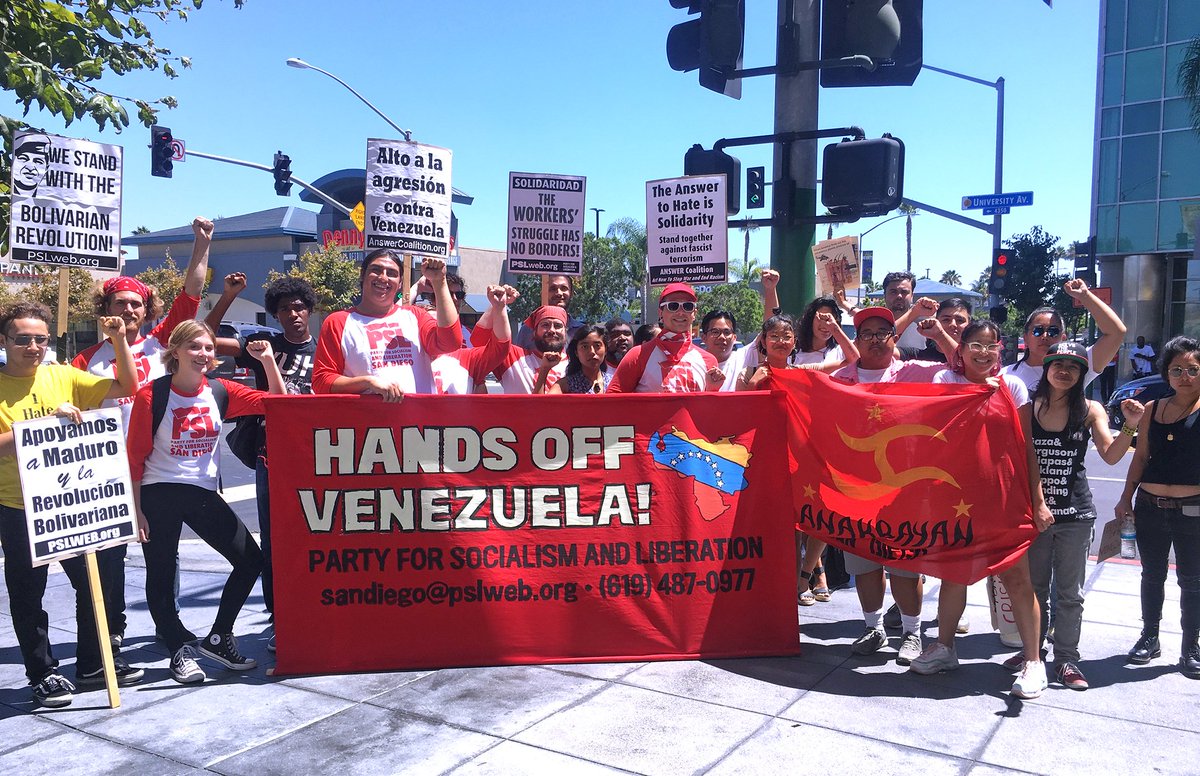 Solidaridad c/ Solidarity w/ #Venezuela en #EEUU: #LosAngeles, #WashingtonDC #SanFrancisco #SanDiego. #TrumpUnblockVenezuela. @NicolasMaduro @Dcabellor @laradiodelsur @JoseRCabanas @radiorebeldecu @FidelidadACuba @CancilleraVE @61Capote @MikePrysner @BrianBeckerDC @PartidoPSUV