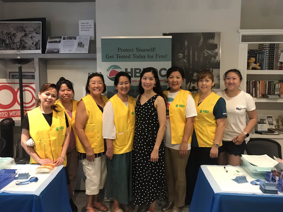 HBIDC's tweet photo. @HCRPIHV Thank you Dr.Tang for stopping by at our #HepB #HepC #HIV free screening event in DC @dcmoapia @HepBUnited https://t.co/sD9tKHa5yX