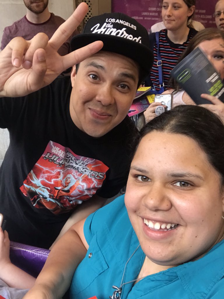BroadwayDogs's tweet photo. So sad that this Amazing show is closing😭 When I walked into the Lyceum I only knew 2 songs from the play and a short synopsis of the show. When the show finished I became a super fan and obsessed with BMC!! BMC has taken over my life!! @BeMoreChill @georgesalazar @MrJoeIconis https://t.co/CQLyKTtnq6
