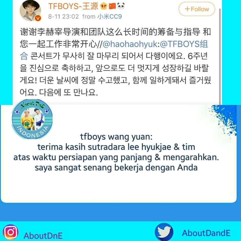 AboutDandE's tweet photo. Bnyak anak bnyak tanggung jawab
#TFBOYSTheFever六周年告白 #TFBOYS #Eunhyuk #LeeHyukjae #SuperJunior #eunhae https://t.co/iC2Nywsoax