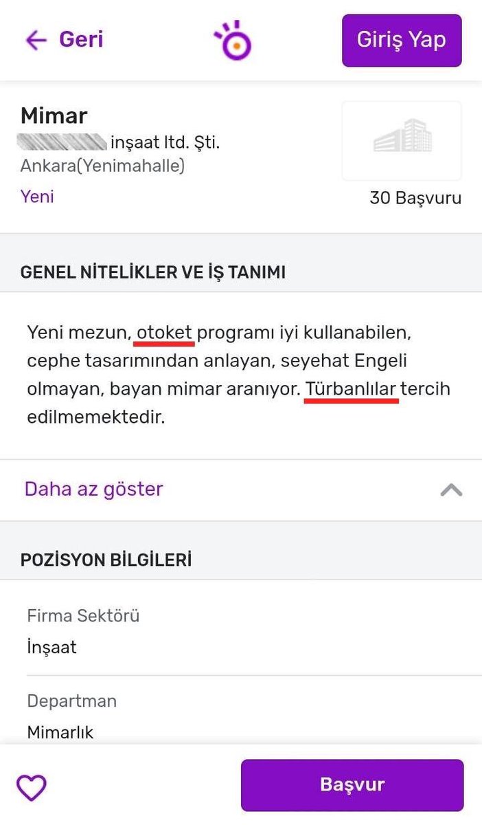 oguzhanbzdg's tweet photo. Autocad yazamaz, seyahat yazamaz iş veren olmuş güya. Bir de türbanlı tercih etmiyormuş utanmaz dingil. Bu ahlaksızı tercih edecek mimarın meslek ahlakına tüküreyim. #kariyer @nr_mimpltfrm https://t.co/IQWvcZjxTQ