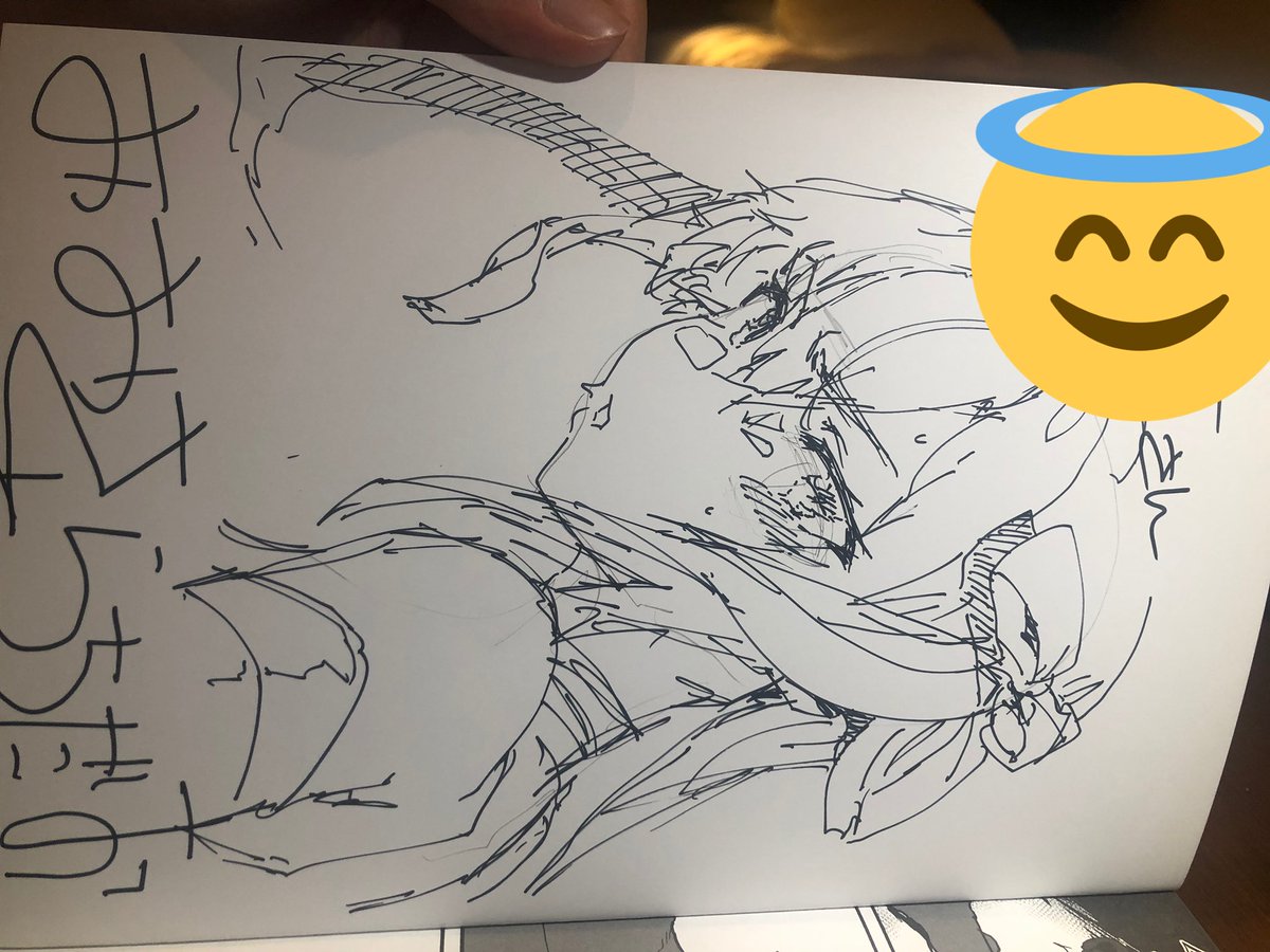 支援者用の取り置きに、裏表紙にリクエストキャラ描いてるんだけど、あと20体描かないと……
あとこれ、『ちだお』じゃね?? 