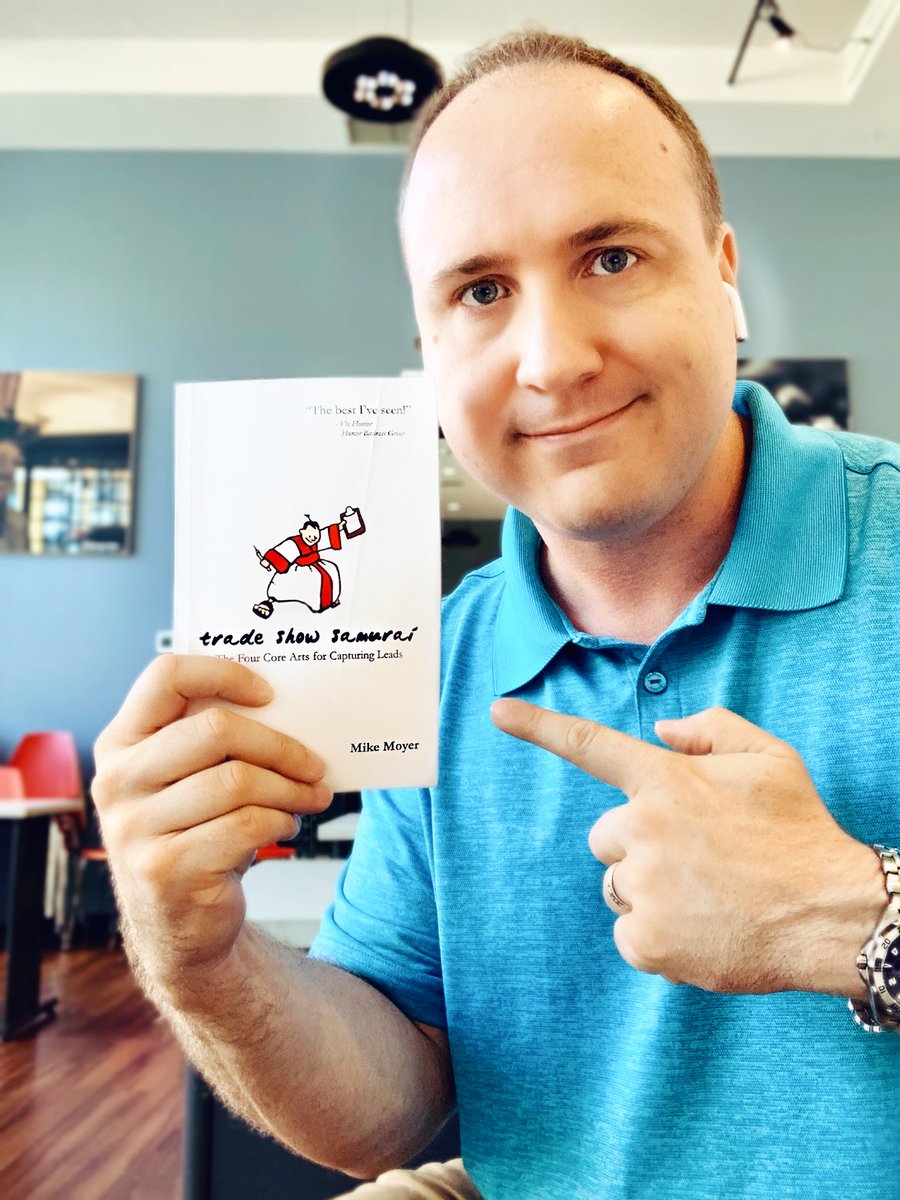 If you want to be your best, you need the best tools. #TradeShowSamurai is one of those tools, and #MikeMoyer is an incredibly helpful source for any #Entrepreneur. Get ready, <a href="/NYSFDA/">NYSFDA</a>, #AfterReach steps up in Saratoga next week!