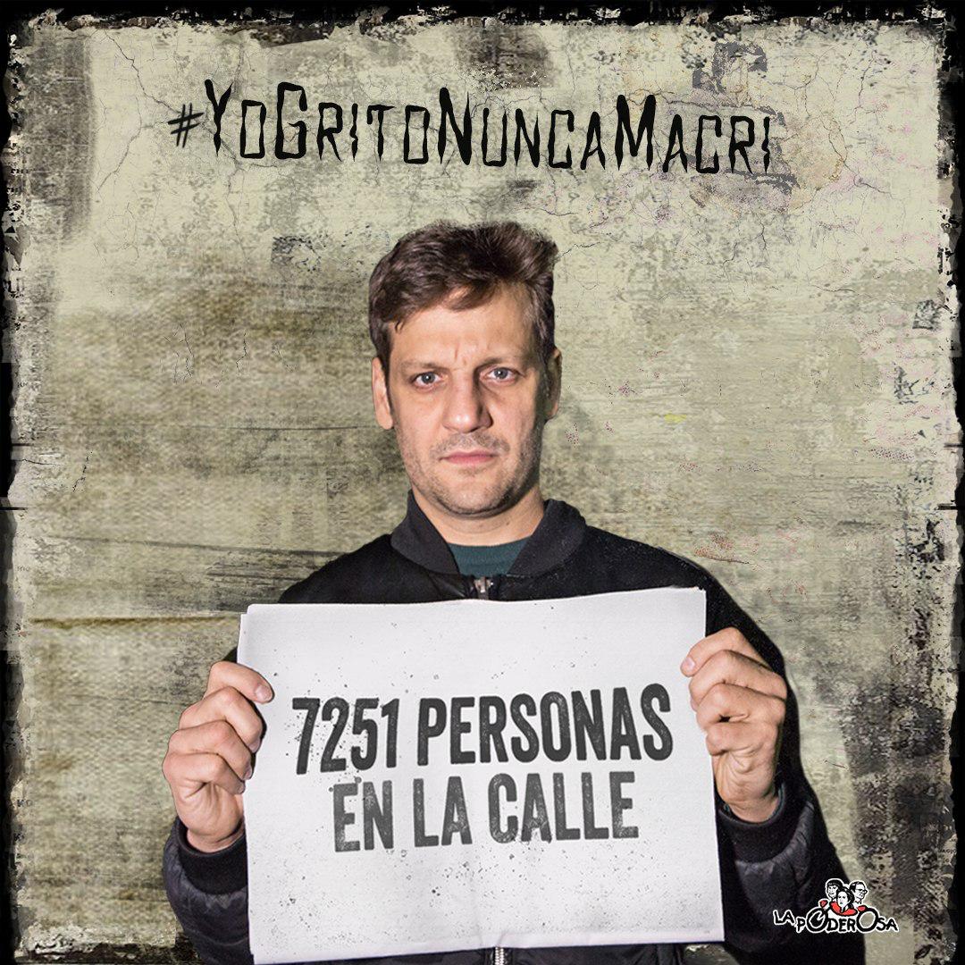 gargantapodero's tweet photo. "HAY QUE PONERLE FIN A ESTA PELÍCULA DE TERROR"

* Por Rodrigo de la Serna,
para La Garganta Poderosa.

https://t.co/KYVQGu2RBz

#YoGritoNuncaMacri https://t.co/JU34yD0GjJ