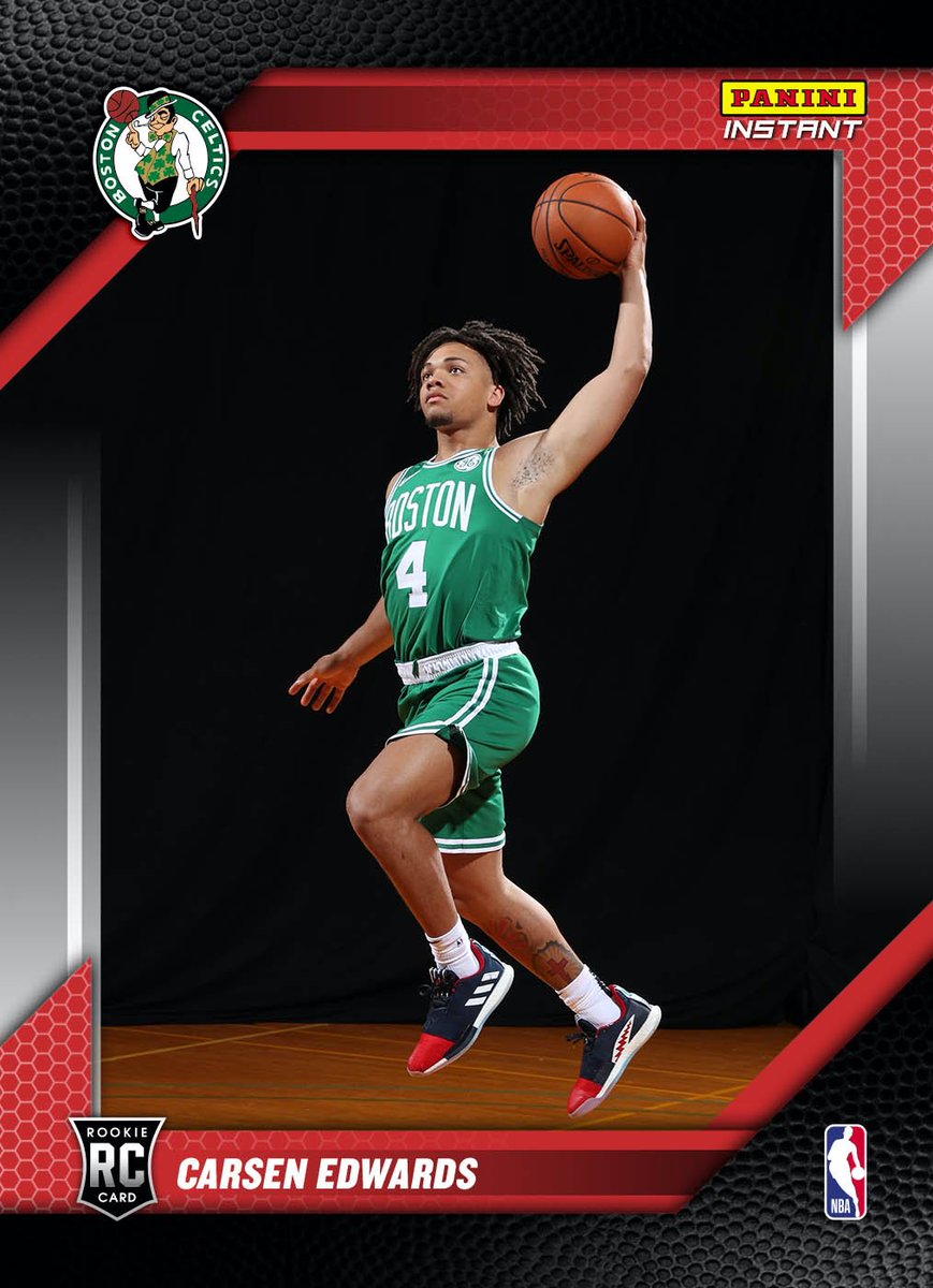 Cboogie_3's tweet photo. Man, do I feel lucky right about now. ☘️ Excited to be a part of something special. Everyone go check out my @celtics #PaniniInstant card https://t.co/Jm7XfkaJxj https://t.co/sTVPq5vDiQ