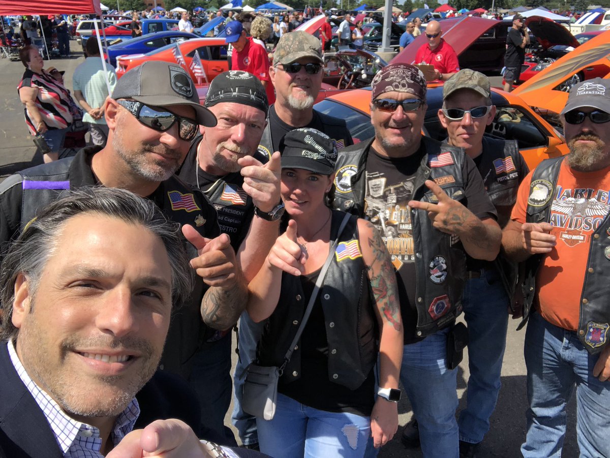 Huge event <a href="/parxcasino/">Parx Casino</a> to help America’s veterans. Great to see my friends with Eagle Riders and the great former <a href="/Eagles/">Philadelphia Eagles</a> star <a href="/GarryCobb/">Garry Cobb</a>!