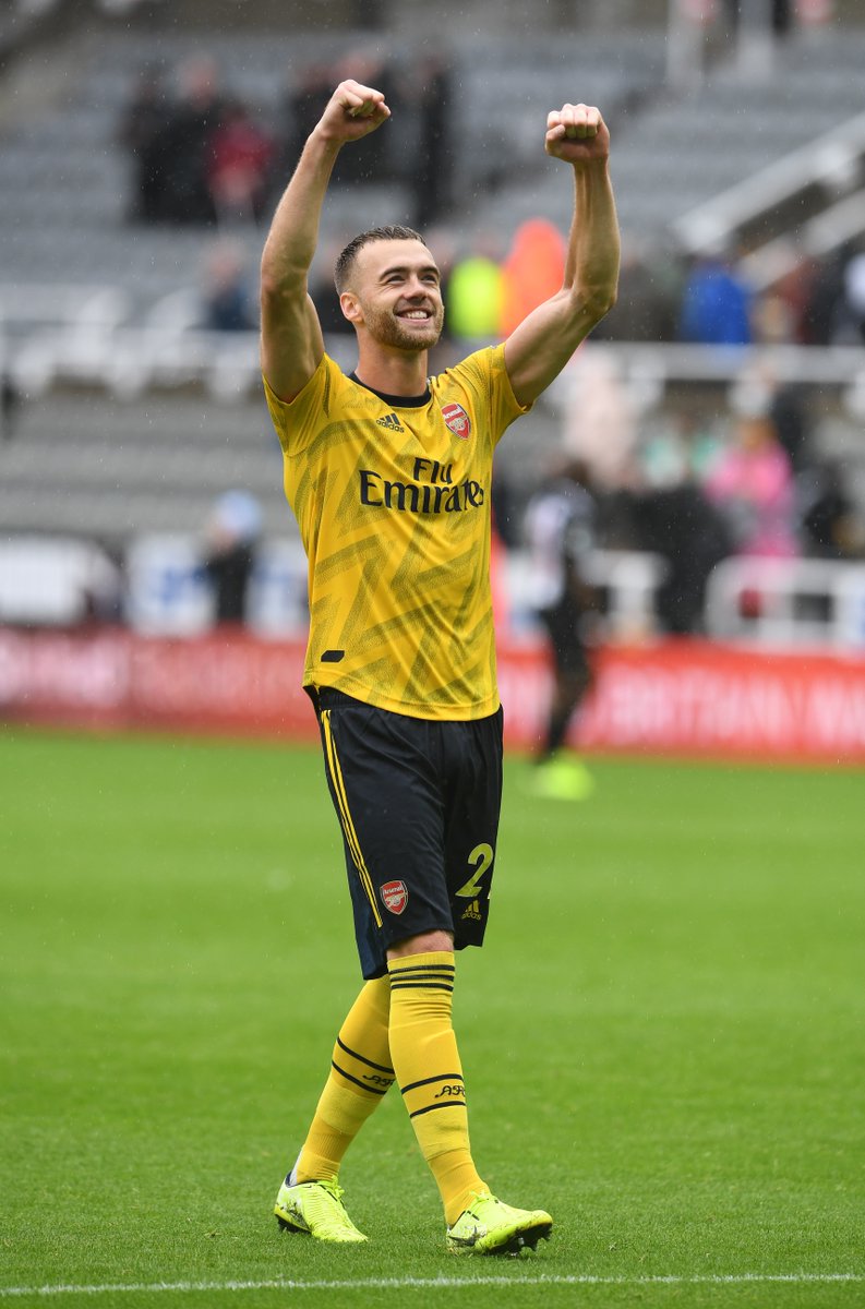 Arsenal's tweet image. Loving that clean sheet 💛

#NEWARS