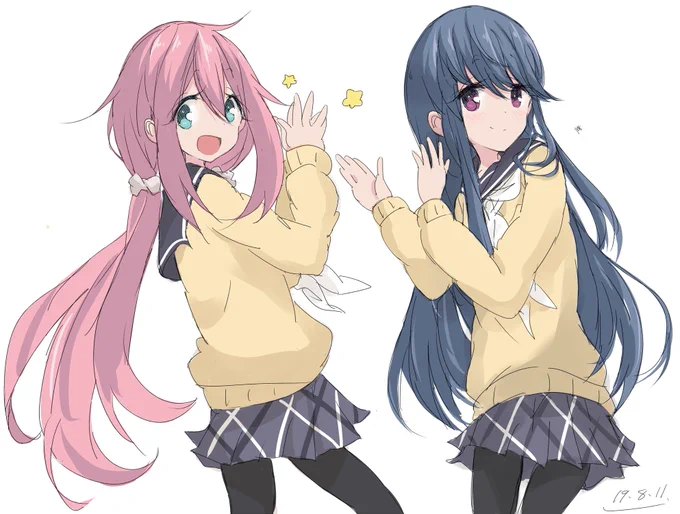 ゆるキャン△ 合わせてみます(╹◡╹)( i _ i ) 