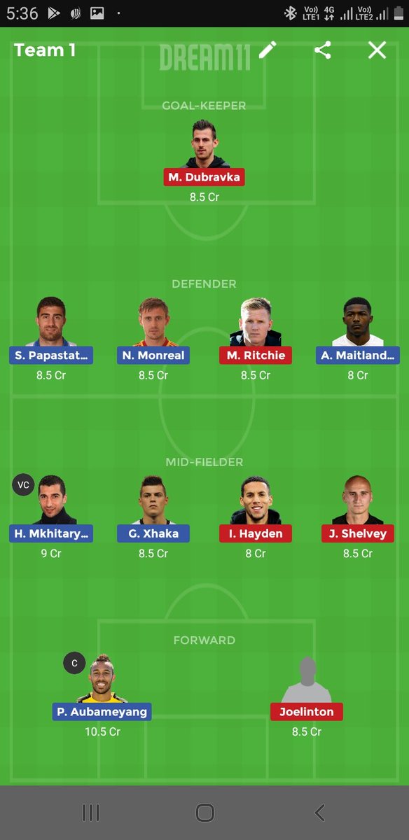 Royalgoyal23's tweet photo. #premierleauge @Arsenal
@NUFC #ARESNAL
#Newcastle #ARSvsNEW
#FOOTBALL #FOOTBALL
#PLAYING #DREAM11
#Royalgoyal23 #dream11team
#Gudluck
For any update join our telegram channel...
πππππππ
https://t.co/csDZ2rrPaQ https://t.co/YoONZ3FgHq